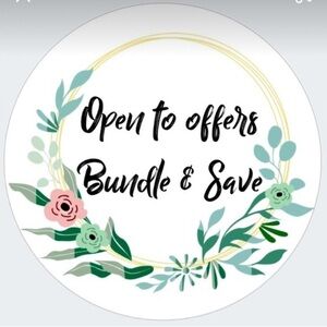 Reasonable offers are always welcome!